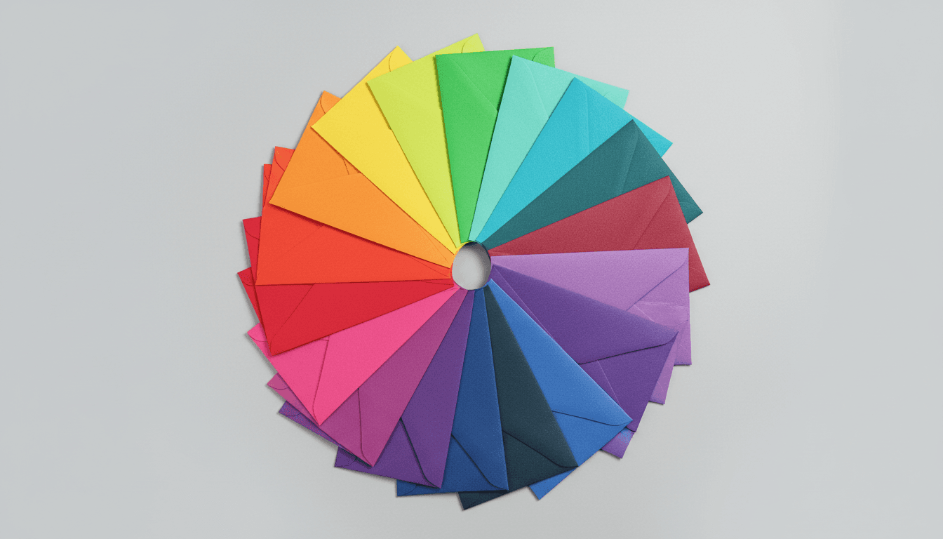 Premium greeting cards with varied designs showcasing printing quality and envelope variety